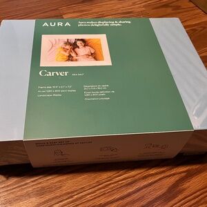 New Aura Carver Digital Frame in Sea Salt